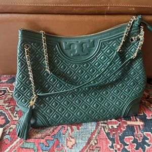 Tory Burch Fleming Quilted Tote